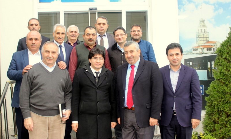 İETT DAİRESİ BAŞKANI ENSAR KIZILASLAN, ÖZULAŞI ZİYARET ETTİ İETT DAİRESİ BAŞKANI ENSAR KIZILASLAN, ÖZULAŞI ZİYARET ETTİ